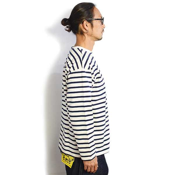 FIDELITY フィデリティ BORDER L/S REGULAR 1 メンズ Tシャツ ロンT