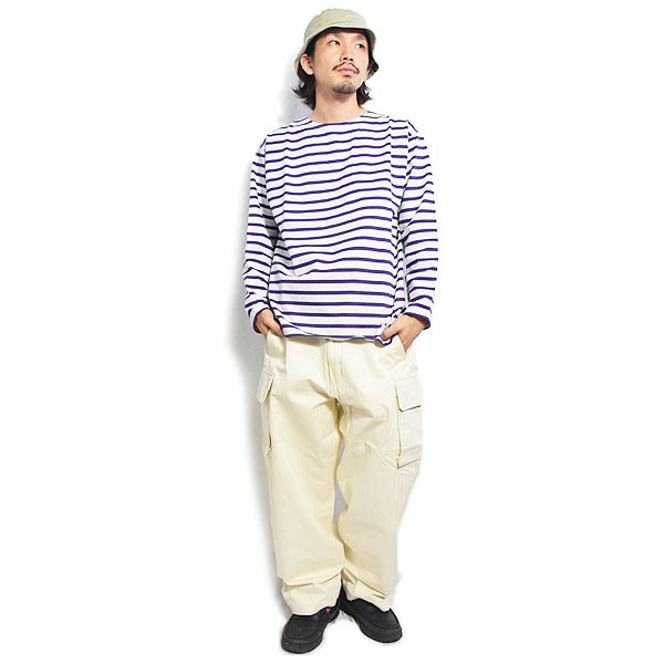 FIDELITY フィデリティ MILITARY TWILL CARGO PANTS -OFF WHITE