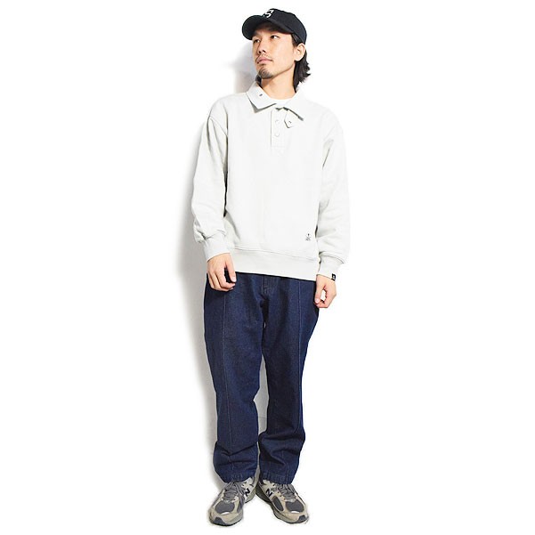 30％OFF SALE セール FIDELITY フィデリティ N/C SWEAT HALF SNAP -OATMEAL- メンズ スウェット atftps