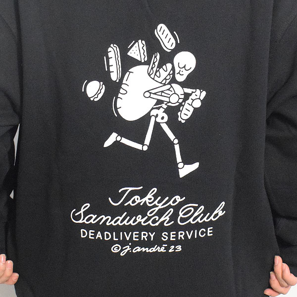 30％OFF SALE セール TOKYO SANDWICH CLUB トウキョウサンドウィッチクラブ T.S.C-DEAD MITCH Z.H.P -BLACK- パーカー