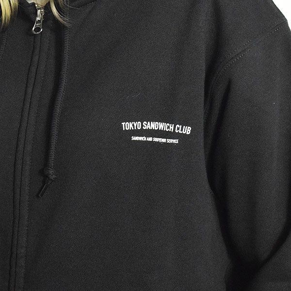 30％OFF SALE セール TOKYO SANDWICH CLUB トウキョウサンドウィッチクラブ T.S.C-DEAD MITCH Z.H.P -BLACK- パーカー