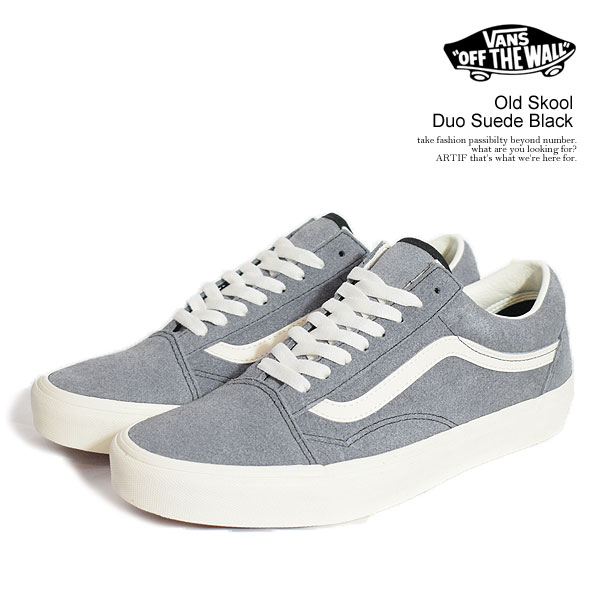 VANS ヴァンズ Old Skool Duo Suede Black メンズ スニーカー オールドスクール スエード シューズ バンズ 送料無料 atfacc