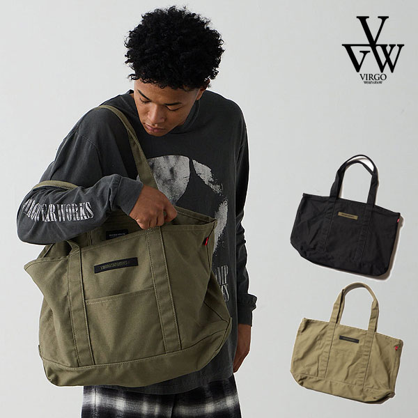 VIRGOwearworks ヴァルゴウェアワークス ARMOR CANVAS TOTE BAG メンズ atfacc