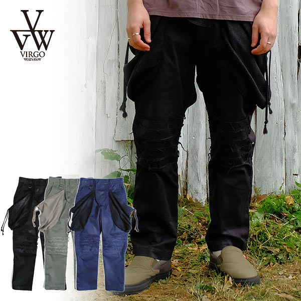 50％OFF SALE セール VIRGO ヴァルゴ Special Petaurista cargo pants メンズ パンツ 送料無料 atfpts