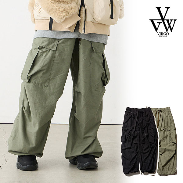 VIRGOwearworks ヴァルゴウェアワークス TANKER WIDE CARGO PANTS パンツ atfpts