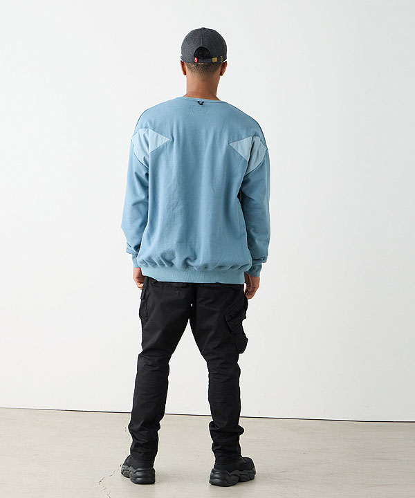 2025 秋冬 先行予約 11月〜12月入荷予定 VIRGOwearworks ヴァルゴウェアワークス VELOCITY REFLECT CREW SWT メンズ atftps_11