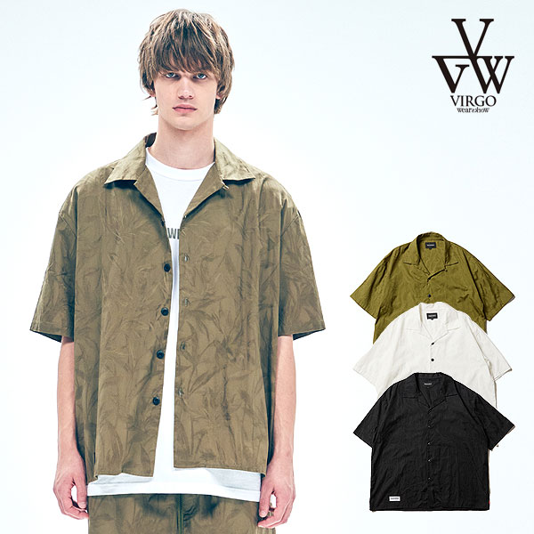 VIRGO WEAR WORKS 半袖アロハシャツ サイズ3VIRGOwearworks（ヴァルゴ