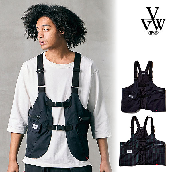 2026 春夏 先行予約 4月〜5月入荷予定 VIRGOwearworks ヴァルゴウェアワークス TRANSFORM BAG VEST メンズ ベスト atftps