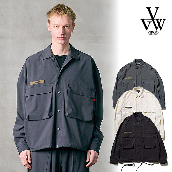 2026 春夏 先行予約 2月〜3月入荷予定 VIRGOwearworks ヴァルゴウェアワークス MAJOR UTILITY SHIRT JKT キャンセル不可 atfjkt