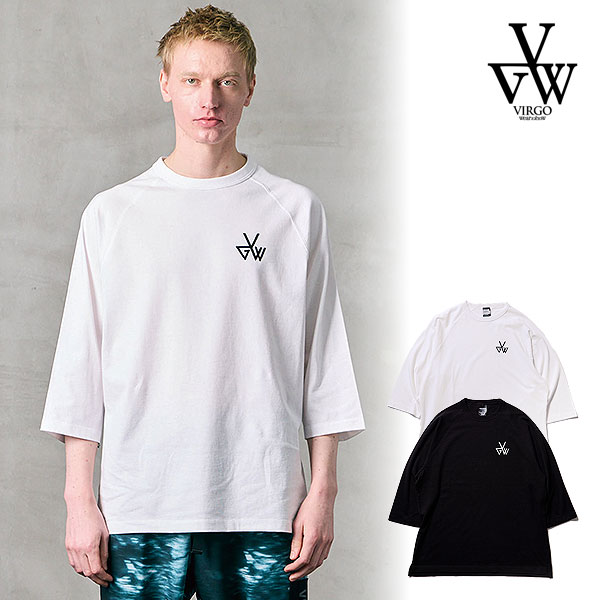 2026 春夏 先行予約 2月〜3月入荷予定 VIRGOwearworks ヴァルゴウェアワークス 3/4 SLEEVE APPLIQUE TEE Tシャツ atftps