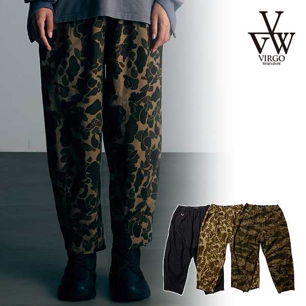 2024 秋冬 先行予約 10月〜11月入荷予定 VIRGOwearworks ヴァルゴウェアワークス Wide and loose pants メンズ パンツ 送料無料 atfpts