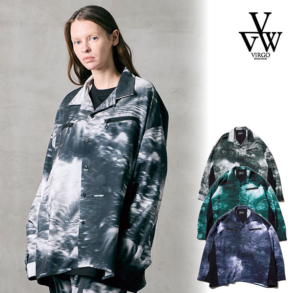 2026 春夏 先行予約 3月〜4月入荷予定 VIRGOwearworks ヴァルゴウェアワークス FOREST SIGN LONGSHIRT キャンセル不可 atftps