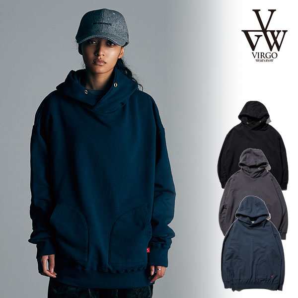 2024 秋冬 先行予約 10月〜11月入荷予定 VIRGOwearworks ヴァルゴウェアワークス Organic sustainable collared hoodie atftps