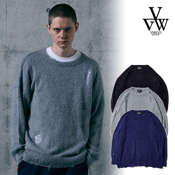 2026 秋冬 先行予約 11月〜12月入荷予定 VIRGOwearworks ヴァルゴウェアワークス NANCY MOHAIR ニット キャンセル不可 atftps
