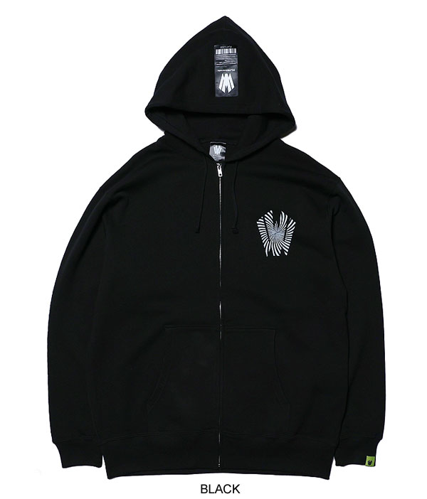 20％OFF SALE セール W by VIRGOwearworks ダブリューバイヴァルゴウェアワークス Warp logo zip hoodie atftps_16