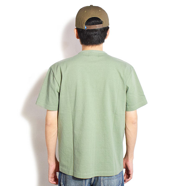 WEIRDO ウィアード TIKITIKI SURF CLUB - S/S T-SHIRTS -GREEN- メンズ Tシャツ 半袖 グラフィックTシャツ アメカジ atftps