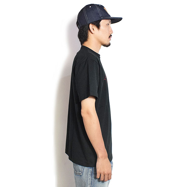 WEIRDO ウィアード BEACH FINK - S/S T-SHIRTS -BLACK- メンズ Tシャツ 半袖 グラフィックTシャツ アメカジ 送料無料 atftps