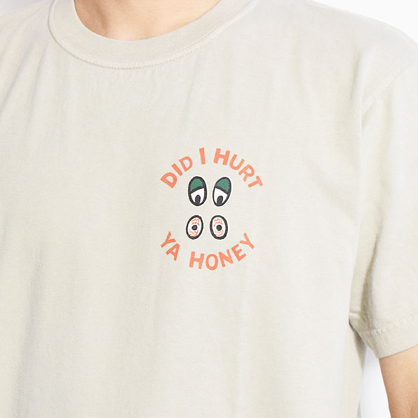 WEIRDO ウィアード RATS ASS - S/S T-SHIRTS -BEIGE- メンズ Tシャツ 半袖 グラフィックTシャツ アメカジ 送料無料 atftps