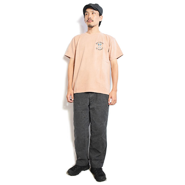WEIRDO ウィアード RATS ASS - S/S T-SHIRTS -ORANGE- メンズ Tシャツ 半袖 グラフィックTシャツ アメカジ 送料無料 atftps