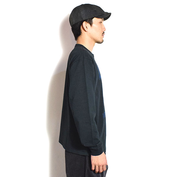 WEIRDO ウィアード WRD FINK - L/S T-SHIRTS -BLACK- メンズ Tシャツ 長袖 ロンT クルーネックTシャツ アメカジ 送料無料 atftps