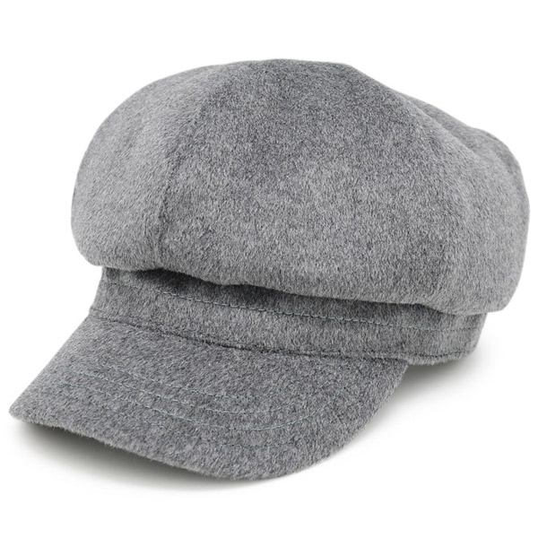 キャスケット帽 ウール調 つば付き おしゃれ 帽子 casquette21-03_mm1.jpg