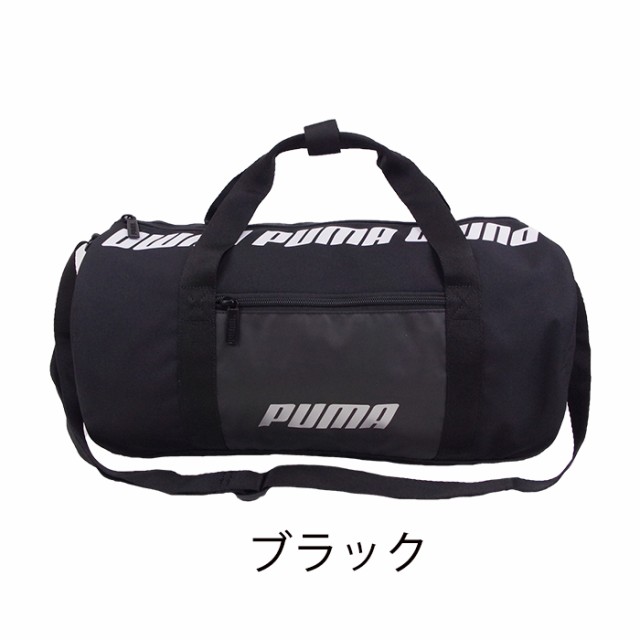 PUMA ボストンバッグ レディース コア バレルバッグ S ドラムバッグ ロールボストン ブラック/グリーン 20L プーマ の通販はau PAY  マーケット - zakka green