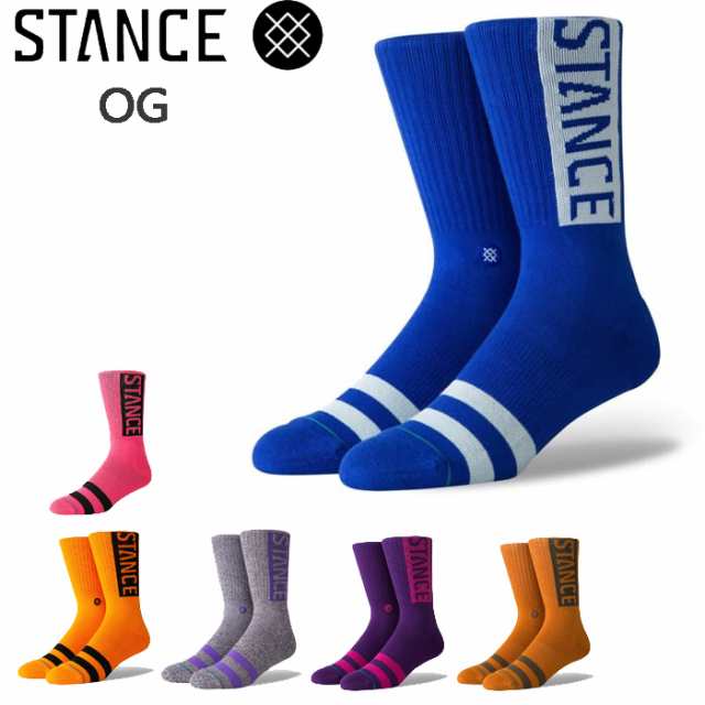 メール便 スタンスソックス Stance ソックス バスケ スタンス 靴下 メンズ ハイソックス クルー丈 Og Socks の通販はau Pay マーケット Zakka Green