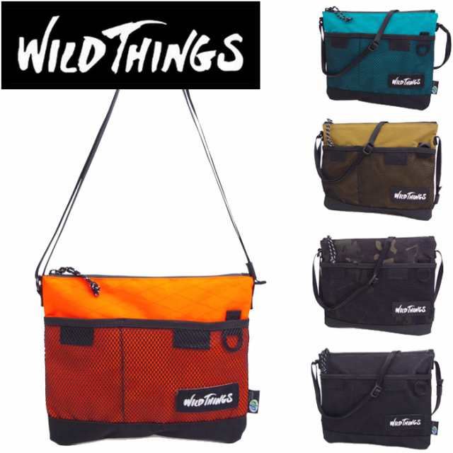 Wild Things ワイルドシングス サコッシュ メンズ レディース サコッシュバッグ 全5色 Wt 380 0072 ショの通販はau Pay マーケット Zakka Green