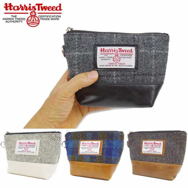 マルチポーチ 小物入れ バッグインバッグ Harris Tweed ハリスツイード メール便 送料無料の通販はau Pay マーケット Zakka Green