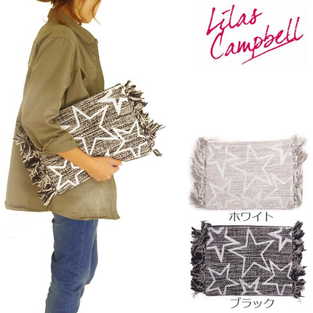 クラッチバッグ Lilas Campbell リラ キャンベル リラキャンベル レディース ウールミックス シャイニースター 17871000 ハンドバッグ バッグ 刺繍 イベント コンサート クリスマス パーティー 旅行 プレゼント ギフトの通販は 6,490円