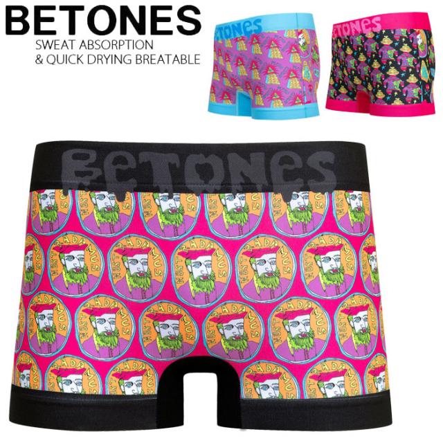 ボクサーパンツ メンズ ビトーンズ Betones パンツ ブランド 下着 Mystery My001 フリーサイズ 速乾 伸の通販はau Pay マーケット Zakka Green
