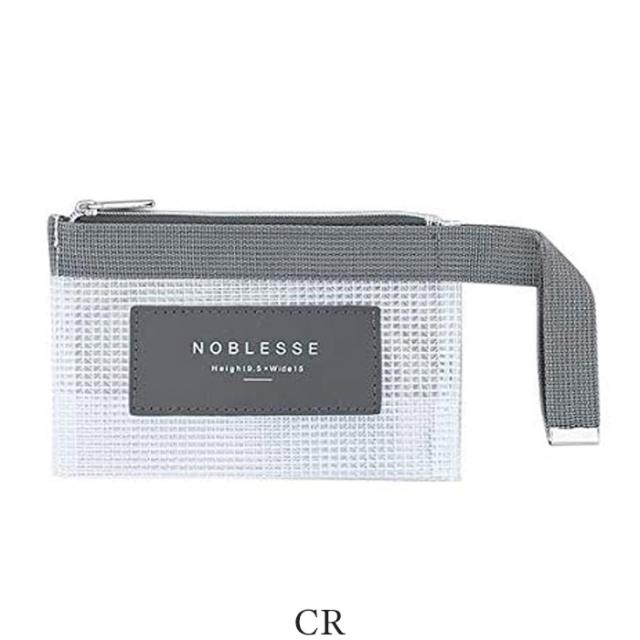 メール便 化粧ポーチ かわいい おしゃれ コスメポーチ シンプル Flowering フラワーリング ロゴポーチ Noblesの通販はau Pay マーケット Zakka Green