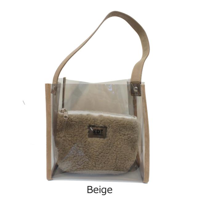 クリアバッグ ショルダー おしゃれ レディース Edie Tokyo エディートウキョウ Suede Pvc Bag Jane の通販はau Pay マーケット Zakka Green