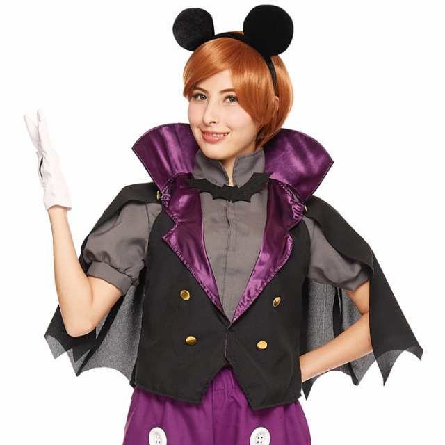 ハロウィン 仮装 ディズニー 大人 レディース コスチューム ヴァンパイアミッキー コスプレ 衣装 イベント Halの通販はau Pay マーケット Zakka Green