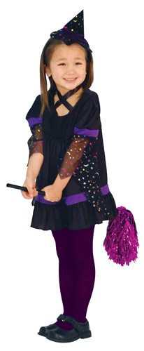 ハロウィン 衣装 子供 魔女 コスプレ 女の子 魔法使い Purple Twinkle Witch 仮装 コスチュの通販はau Pay マーケット Zakka Green