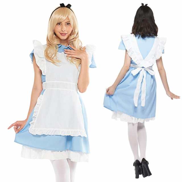 ハロウィン 仮装 大人 コスチューム ディズニー レディース 不思議の国のアリス アリス Alice 仮装 ディズの通販はau Pay マーケット Zakka Green