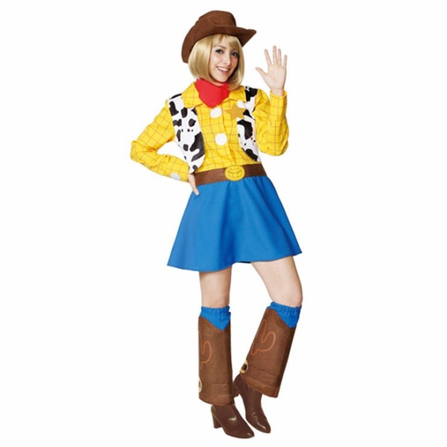 ハロウィン 仮装 大人 コスチューム ディズニー レディース トイストーリー Adult Woody For Woman レディの通販はau Pay マーケット Zakka Green