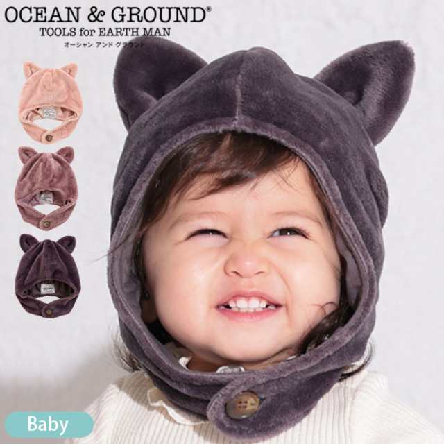 OCEAN&GROUND オーシャンアンドグラウンド 帽子 猫耳 キャップ