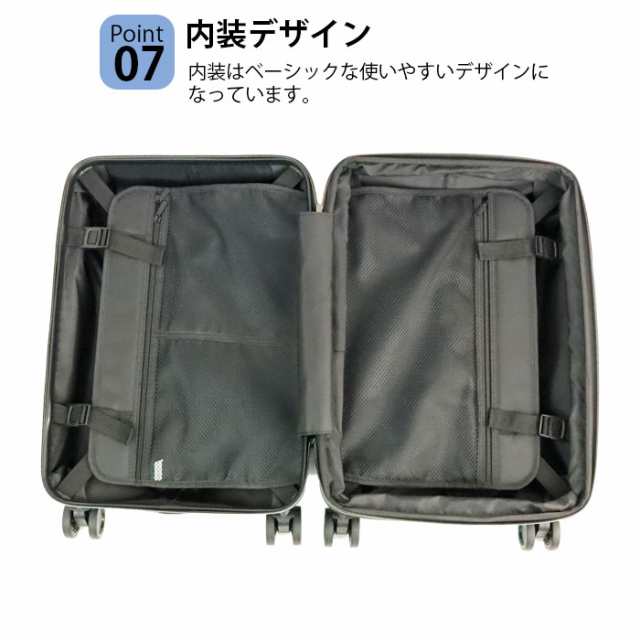 スーツケース 機内持ち込み 拡張 S キャリーケース 40L 44L SAMSUFFIT