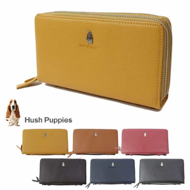 ハッシュパピー 長財布 大きい Hush Puppies 牛革 HP 1081