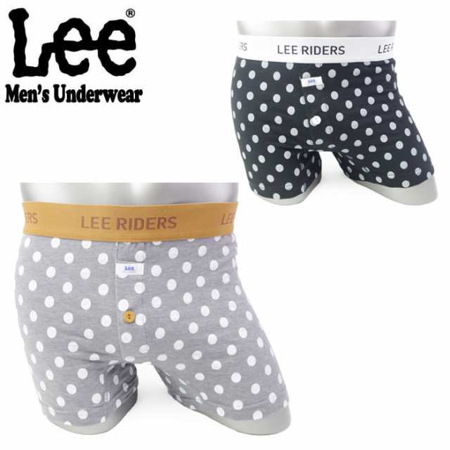 メール便 Lee ボクサーパンツ メンズ おしゃれ パンツ メンズ下着 アンダーウェア ドット柄 全2色 M L Ll リー の通販はau Pay マーケット Zakka Green