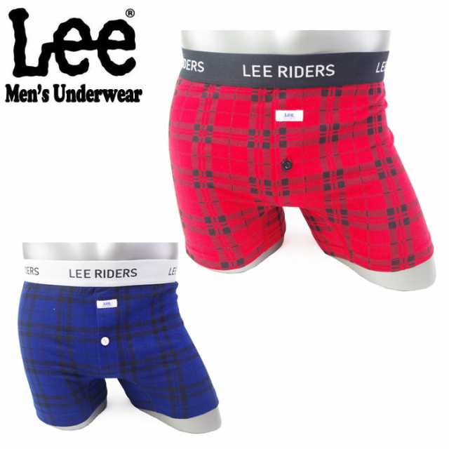 メール便 Lee ボクサーパンツ メンズ おしゃれ パンツ メンズ下着 アンダーウェア タータンチェック柄 全2色 M L Lの通販はau Pay マーケット Zakka Green