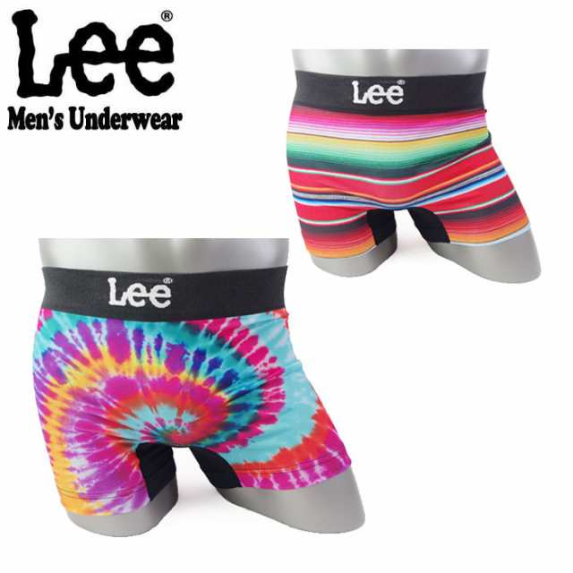 メール便 リー Lee ボクサーパンツ メンズ パンツ おしゃれ 下着 メンズ下着 ネイティブ テキスタイル 成型 全2色 Mの通販はau Pay マーケット Zakka Green