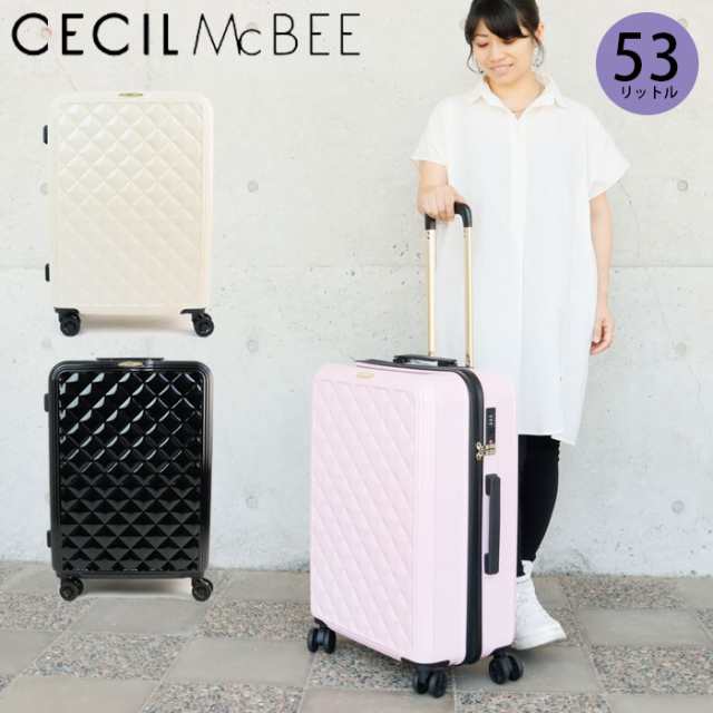 スーツケース Mサイズ CECIL McBEE セシルマクビー キルト キャリー