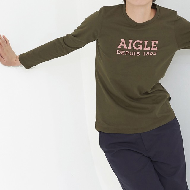 Aigle エーグル Tシャツ レディース 長袖 吸水速乾 長袖tシャツ ホワイト ネイビー カーキ Ztf048j ロンt トップス ブランド おしゃれ メの通販はau Pay マーケット Zakka Green