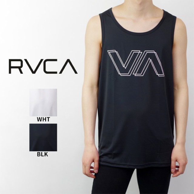 メール便 RVCA ルーカ タンクトップ メンズ ラッシュガード