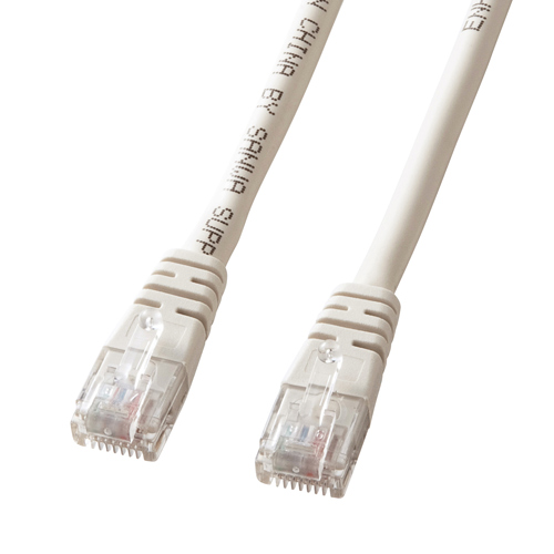 Cat 5e LANケーブル 40m 単線 ライトグレー [KB-T5T-40N] agesugi_skaの通販は