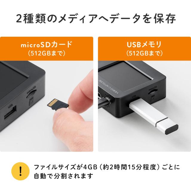 ビデオキャプチャー 小型 RCA AV S端子 HDMI出力 キャプチャーボード