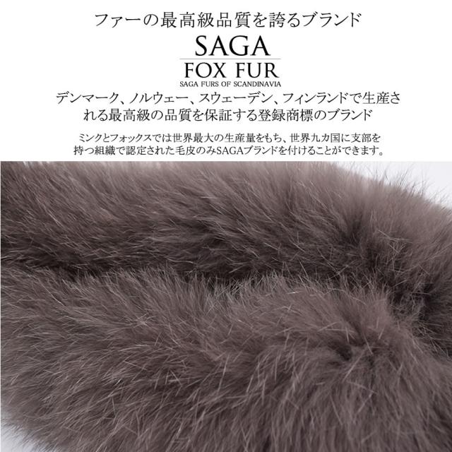カシミヤ & ウール ダッフル コート ロング丈 フォックス トリム (CA3302) ウールコート カシミア カシミヤ ブレンド ウール フォックスファー フードコート フード付 アウター レディース ミセス きれいめ プレゼント ギフト[Merfirge]_16
