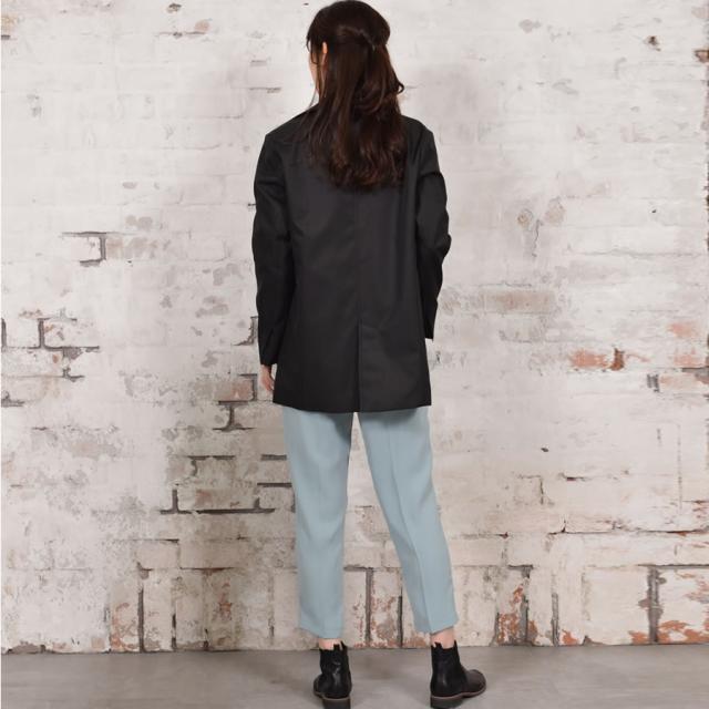 トレンチコート ミドル丈 裏地 チェック柄 【花粉対策・弱撥水加工